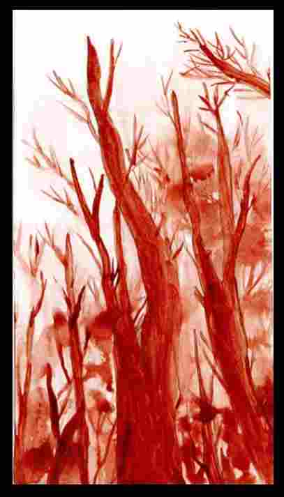 Lavis de la forêt, par les secondes Arts￼