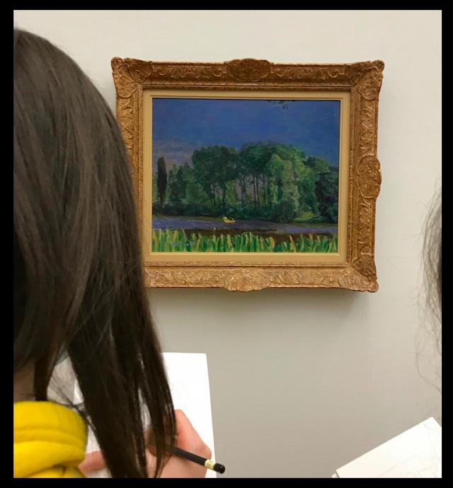 Les secondes découvrent l’exposition Pierre Bonnard au Musée